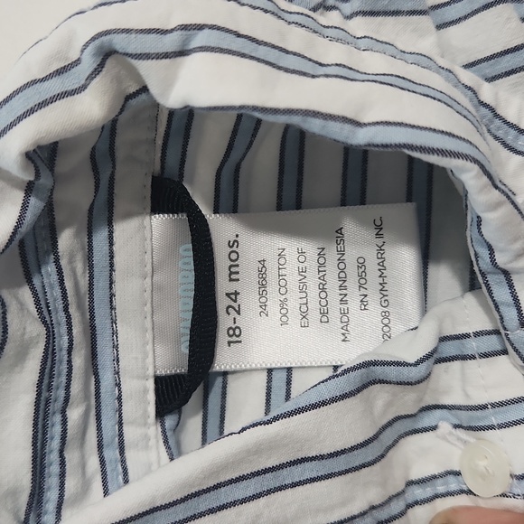 Boys Collared Long Sleeve Button Down Pack - Picture 3 of 5